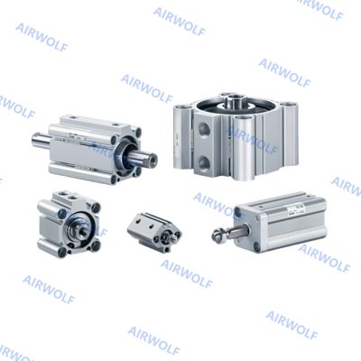 SMC CQ2B Compact Double Acting Pneumatic Cylinder Aluminum Alloy