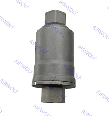 AIGNEP Pneumatic Coaxial Valve 2/2way with Max. Control Pressure 10 bar Stainless Steel Body for Dry Compressed Air