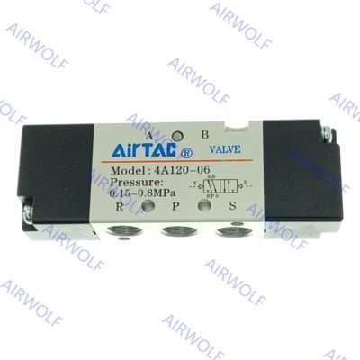 4A110-M5/06, 4A120-M5/06 AIRTAC 4A100 Series 5/2 way Air Valves M5 1/8"