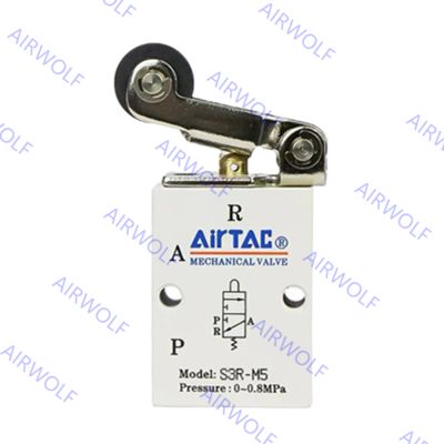 3/2 way S3R-M5, S3R-06, S3R-08 AIRTAC S3 Series Control Valve M5 1/8" 1/4"