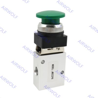 Sunrise JM Series JM322, JM322PB, JM322PP, J322PPL 3/2 way Mechanical Manual Valves 1/4"