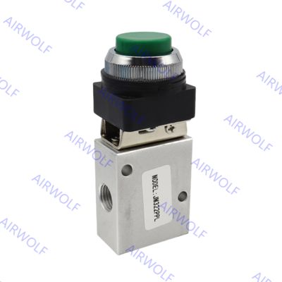 Sunrise JM Series JM322, JM322PB, JM322PP, J322PPL 3/2 way Mechanical Manual Valves 1/4"