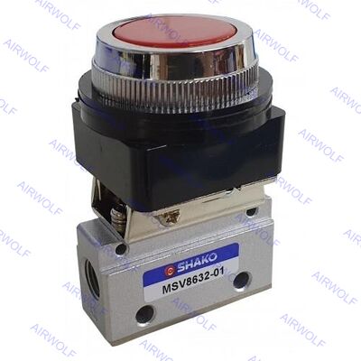 MSV8632-01R MSV8632-01TB MSV8632-01LB MSV8632-01RL SHAKO 3/2 way Mechanical Valve 1/8"