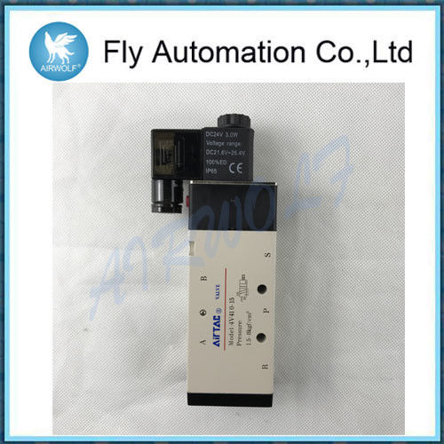 5/2,5/3 way Airtac Pneumatic Solenoid Valves 4V410-15,4V420-15,4V430C/E/P-15