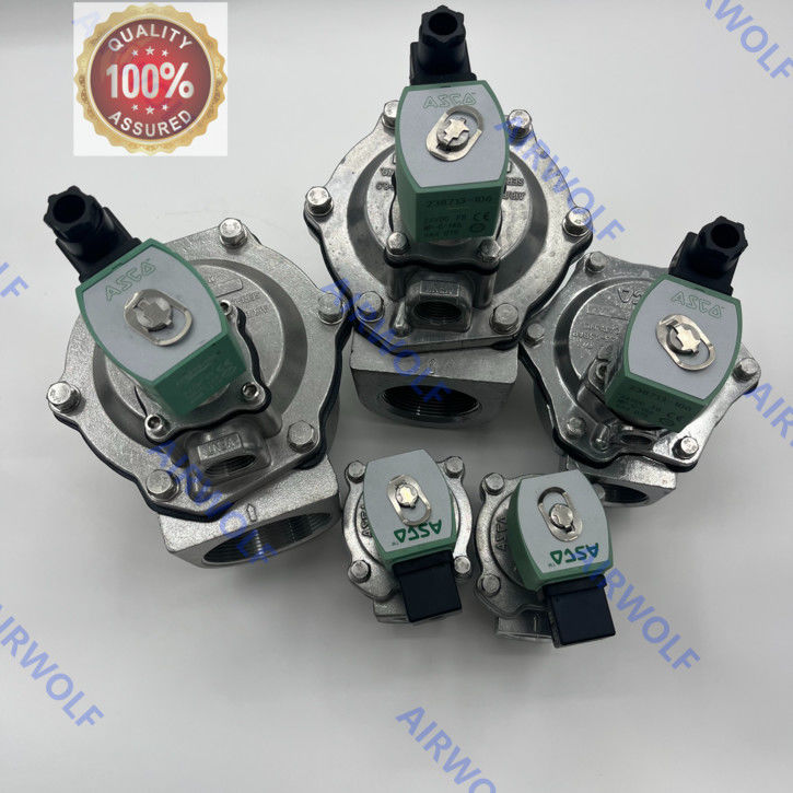 ASCO PULSE VALVES DC24V SCG353G047  SCG353G050 SCG353G051 Dual Stage Integral Pilot Threaded Body 1 1/2" To 3"