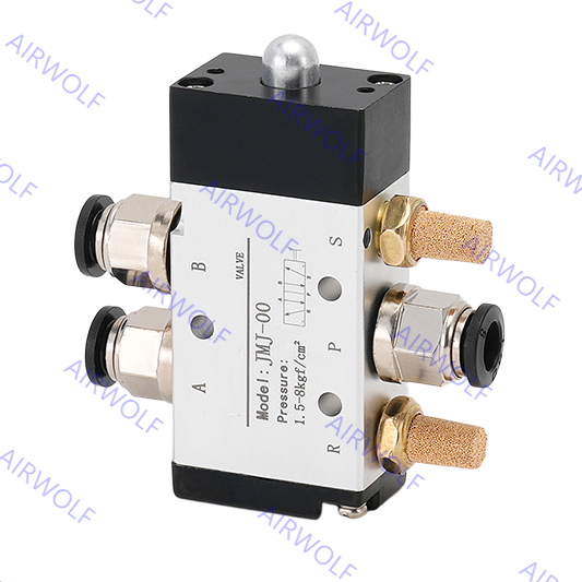 JMJ-00, JMJ-01, JMJ-02, JMJ-03 Sunrise JMJ Series 3/2 way Mechanical Manual Valves 1/4"