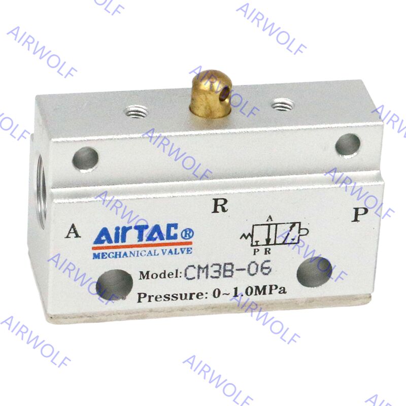 CM3B-06, CM3R-06, CM3L-06, CM3PL-06 AirTAC CM3 Series 3/2 way Control Valve 1/8"