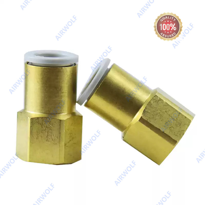 Fitting Lurus Satu Sentuhan POM Kuningan Berlapis Nikel SMC Berulir Perempuan KQ2F06-M5A KQ2F08-01A KQ2F10-01A KQ2F12-02A KQ2F08-01N KQ2F08-02N KQ2F10-01N KQ2F10-02N
