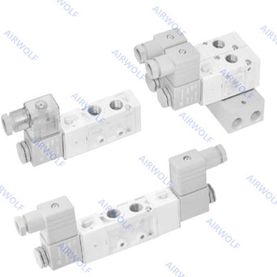 Mindman 5/2 Way 3/2 Way Aluminium DC24V AC220V AC110V DC12V MVSC-220-4E1 MVSC-220-4E2 MVSC-220-4E2-DC24-L