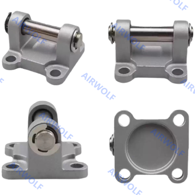 ISO15552 Aluminium cor tuang FESTO SNC SNCB SNCS Pemasangan Flens putar untuk silinder pneumatik DNC DNG DNCB DSBC DSBG 174390 SNCB-32	174397 SNCS-32	174383 SNC-32 174391 SNCB-40	174398 SNCS-40	17