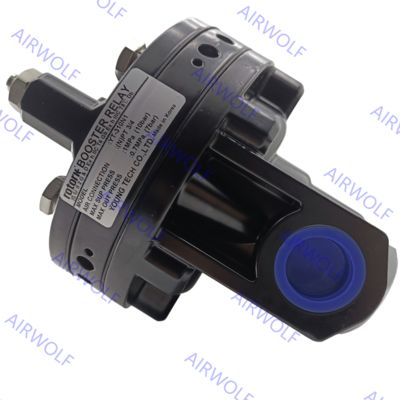 YTC Rotork Aluminium Diecasting Air Preparation Unit Volume Booster Relay YT-310N1 dengan 10 bar Max. Tekanan pasokan 7 bar Max. Tekanan sinyal / output dan 5.24/4.91 Kapasitas aliran