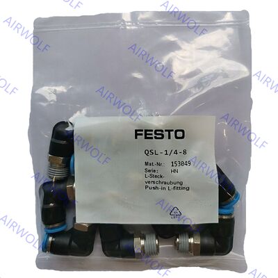 QSL-1/4-6 QSL-1/4-6-100 QSL-1/4-8 QSL-1/4-8-50 Seri Festo QSL Push-in L-Fitting