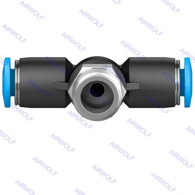 Festo QST-3/8-8 QST-3/8-8-50 QST-3/8-10 QST-3/8-10-20 Seri QST Push-in T Fitting